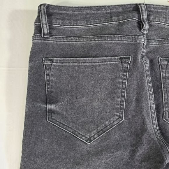 SOLD All Saints Dark Grey Skinny Jeans Sz 26 - Picture 8 of 11